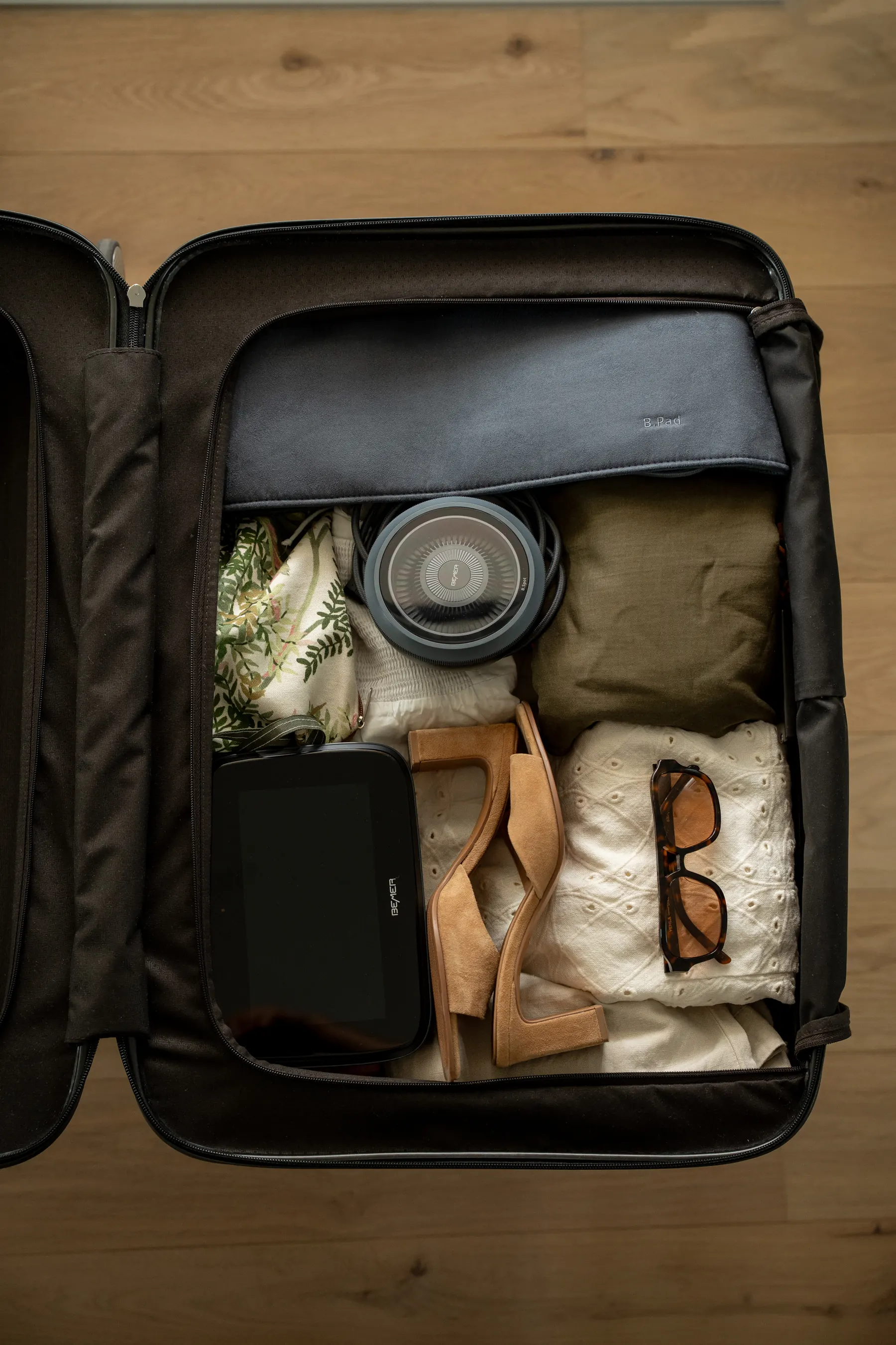BEMER Reisetasche gepackt mit B.Box und Zubehör